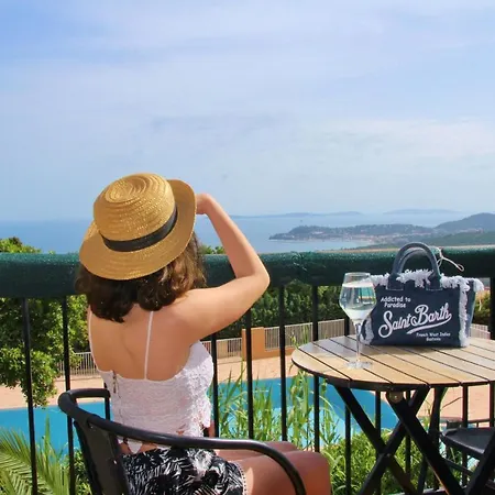 Pool House Mdt 2 Etoiles Vue Panoramique Amazing Sea View Wifi Linge Linen Inclut Aircondition Apartment