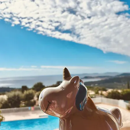 Apartment Pool House Vue Panoramique Amazing Sea View Wifi Linge Linen Inclut Aircondition