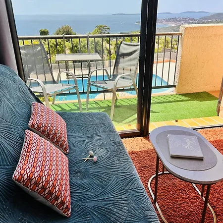 Pool House Mdt 2 Etoiles Vue Panoramique Amazing Sea View Wifi Linge Linen Inclut Aircondition