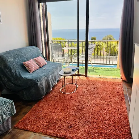 Pool House 2 Etoiles Vue Panoramique Amazing Sea View Wifi Linge Linen Inclus Aircondition Апартаменты *