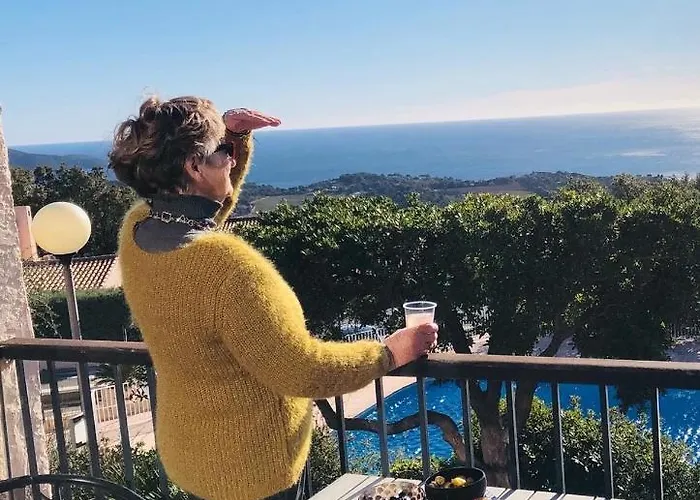 Appartamento Pool House 2 Etoiles Vue Panoramique Amazing Sea View Wifi Linge Linen Inclus Aircondition La Croix-Valmer