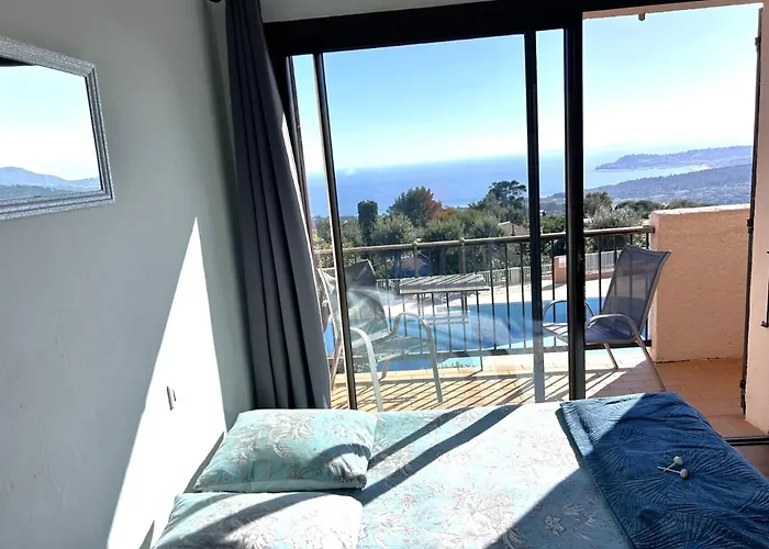 Pool House 2 Etoiles Vue Panoramique Amazing Sea View Wifi Linge Linen Inclus Aircondition