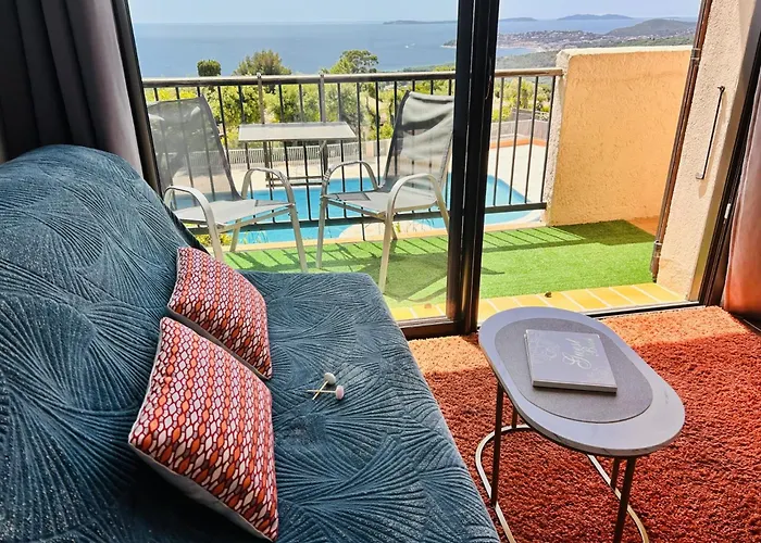 Pool House 2 Etoiles Vue Panoramique Amazing Sea View Wifi Linge Linen Inclus Aircondition