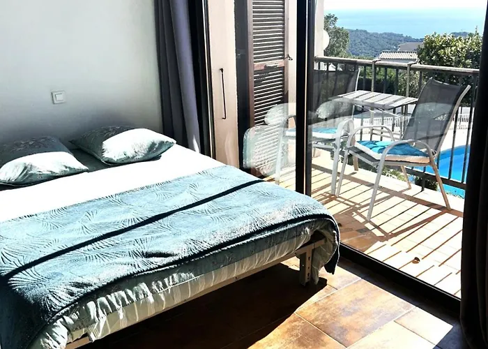 Pool House 2 Etoiles Vue Panoramique Amazing Sea View Wifi Linge Linen Inclus Aircondition